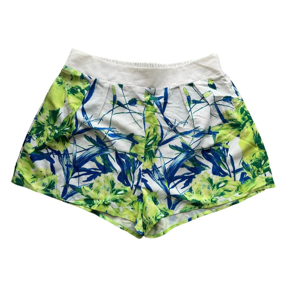 Steps NY Women’s Shorts M Lightweight Breathable Loose Fit Waist Stretch-band